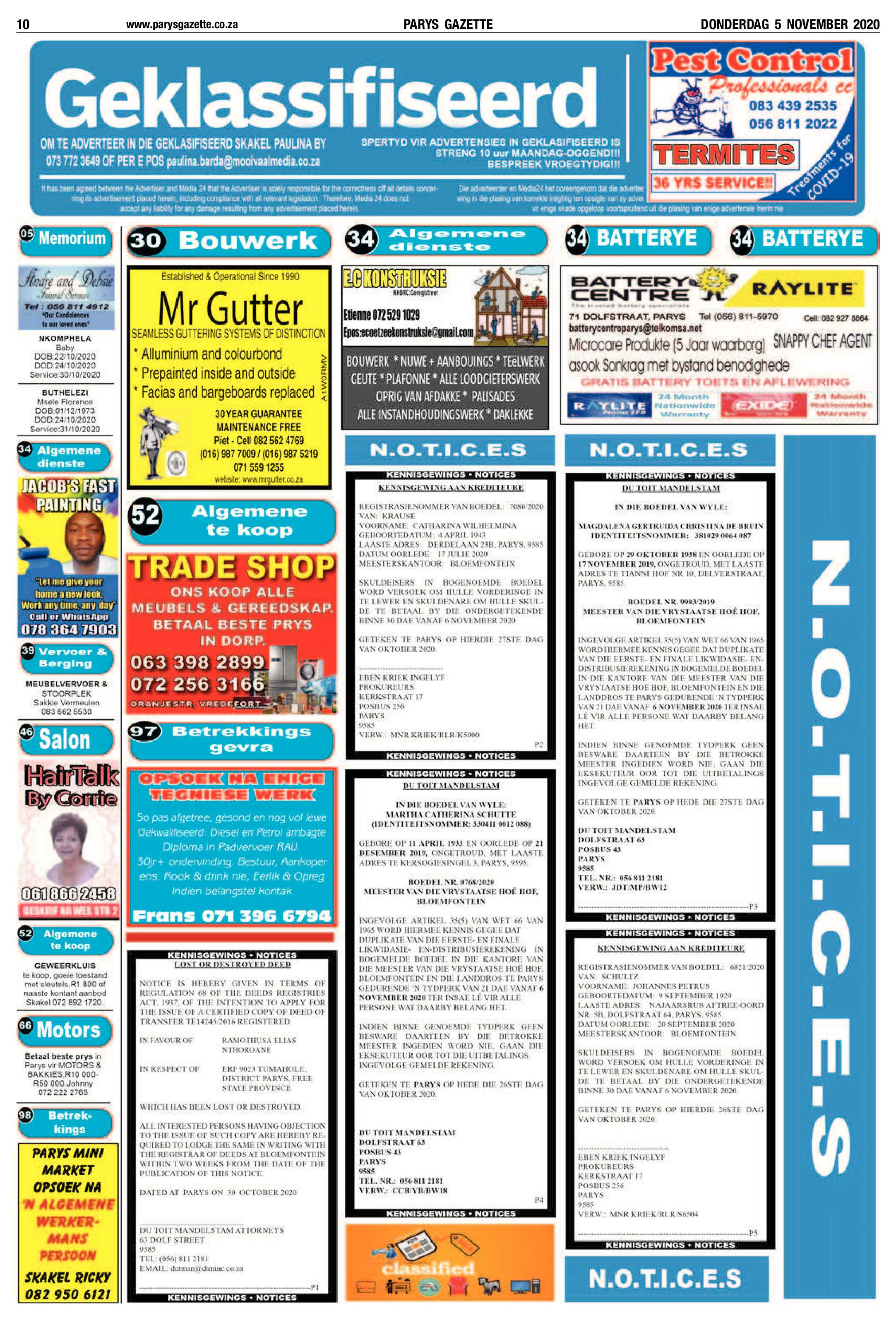 05 November 2020 page 10