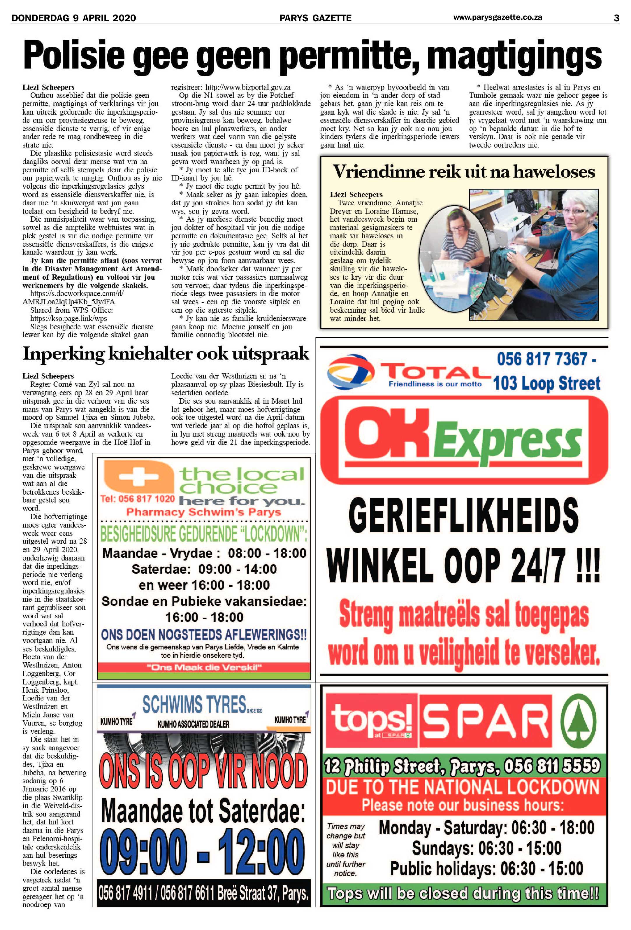 09 April 2020 page 3