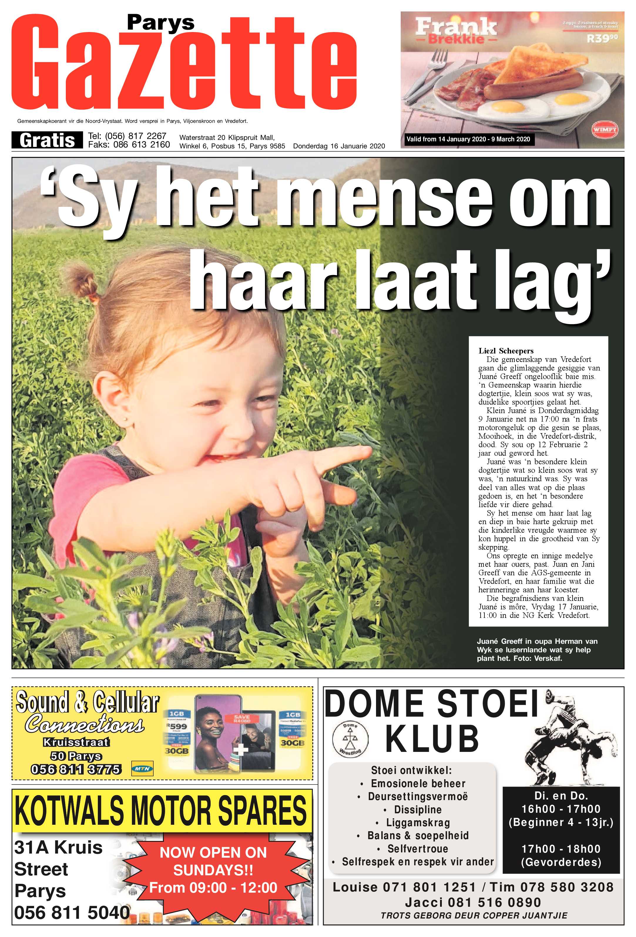 16 Januarie 2020 page 1