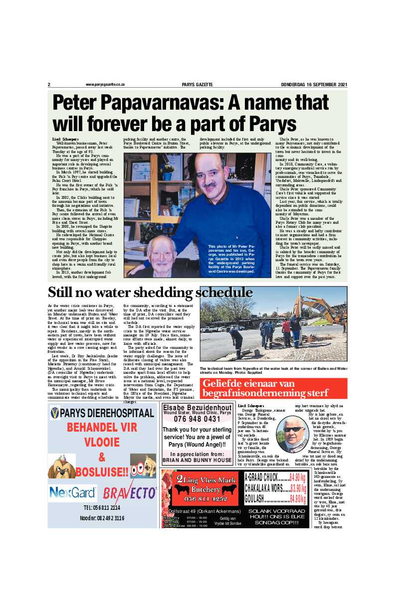 16 September 2021 page 2
