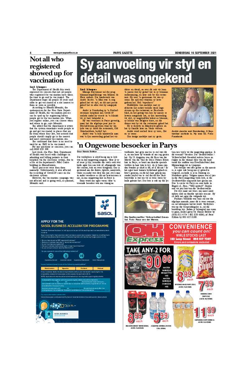 16 September 2021 page 4