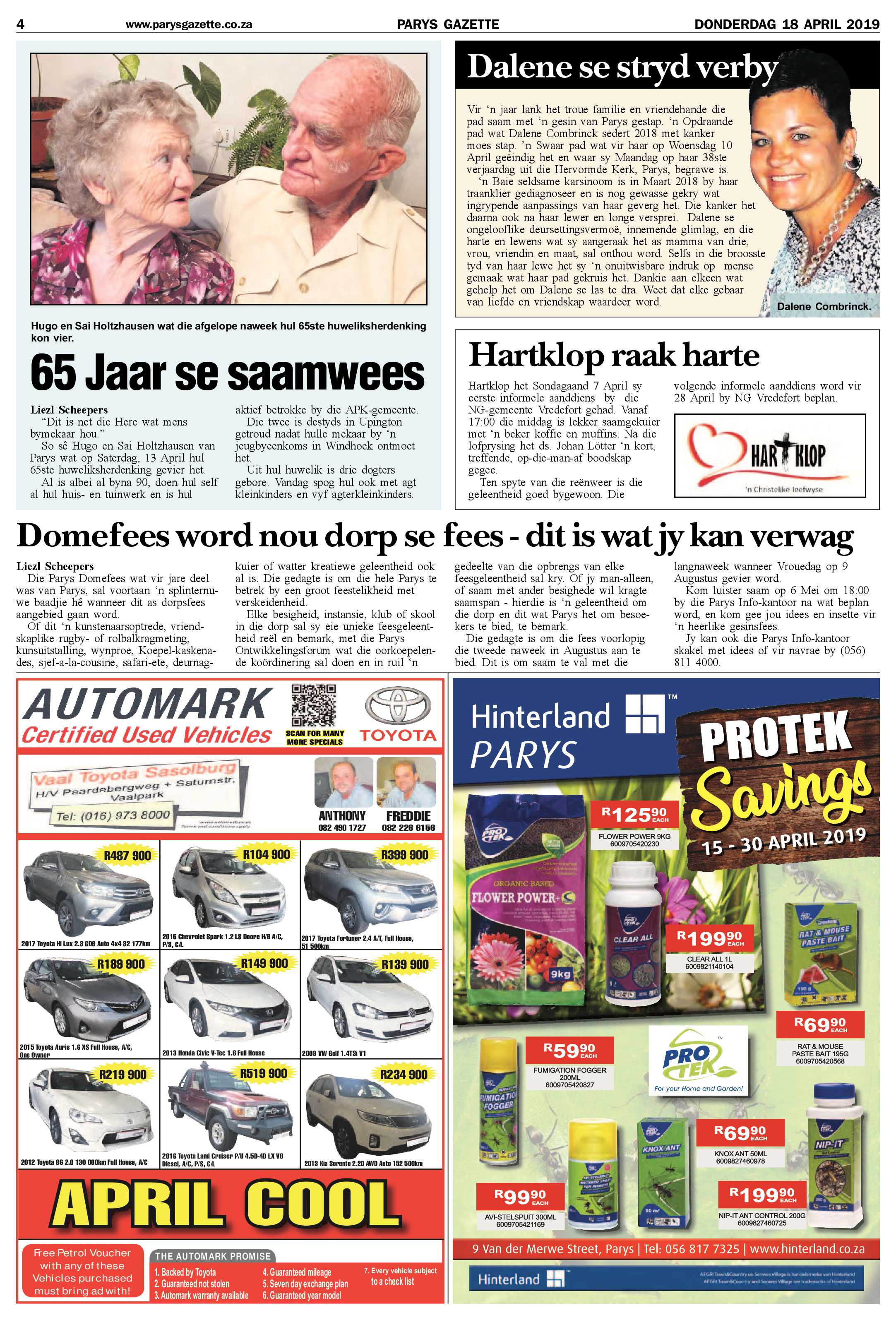 18 April 2019 page 4
