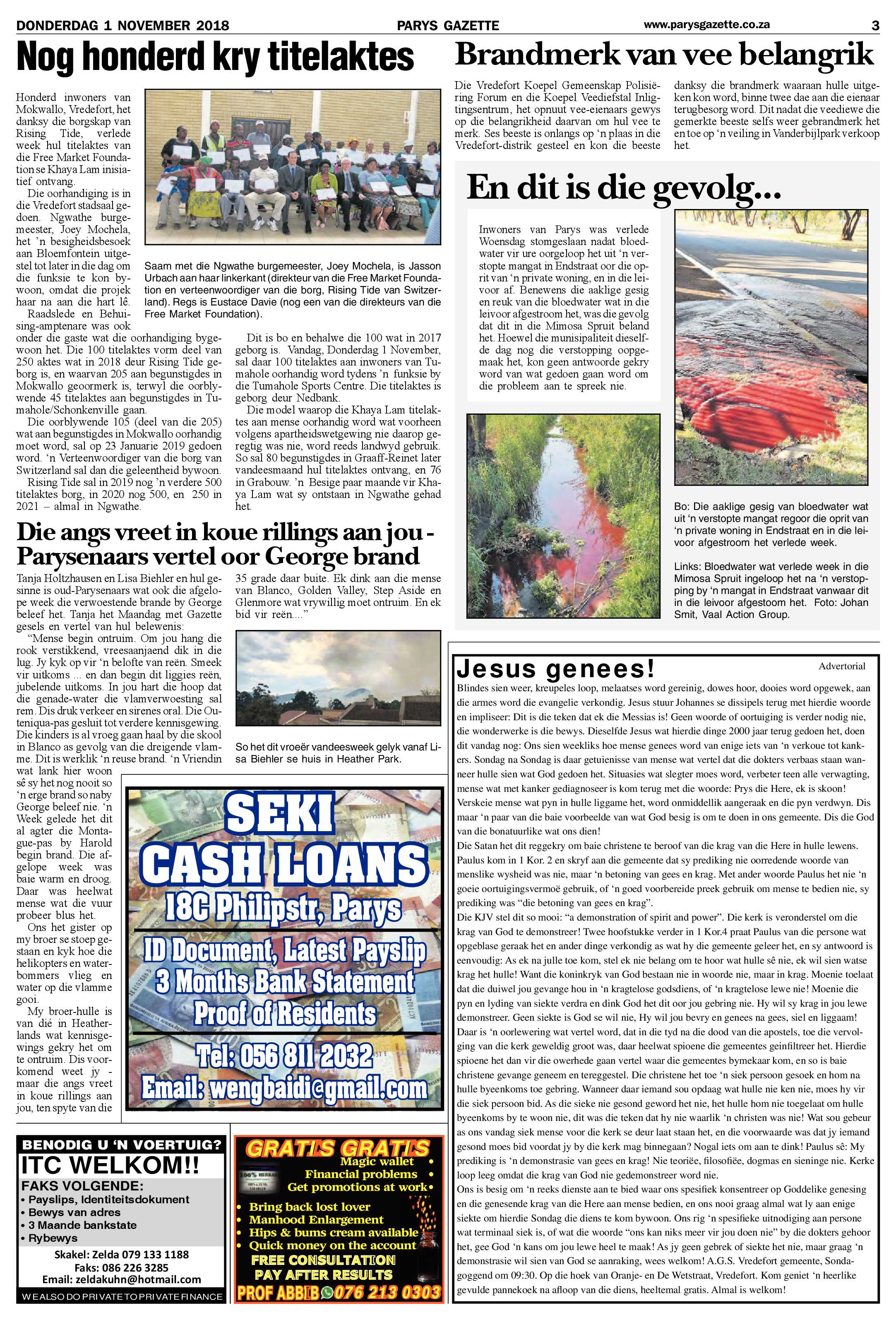 1 November 2018 page 3