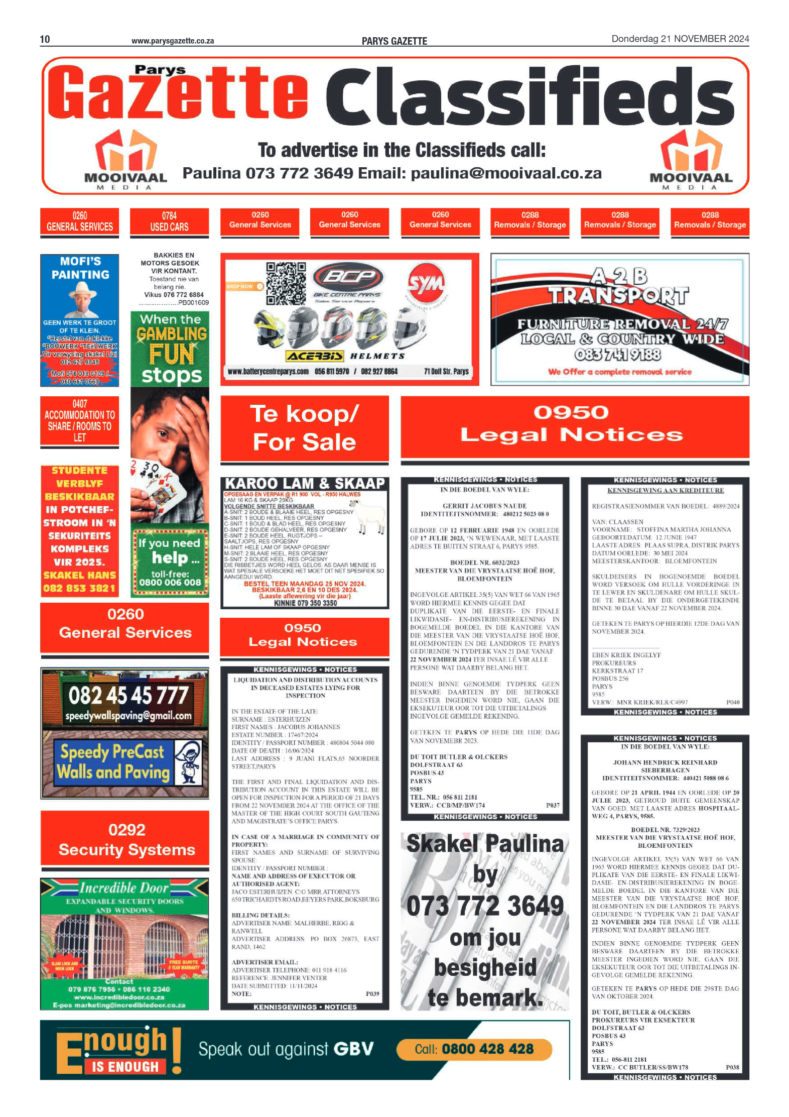 21 November 2024 page 10