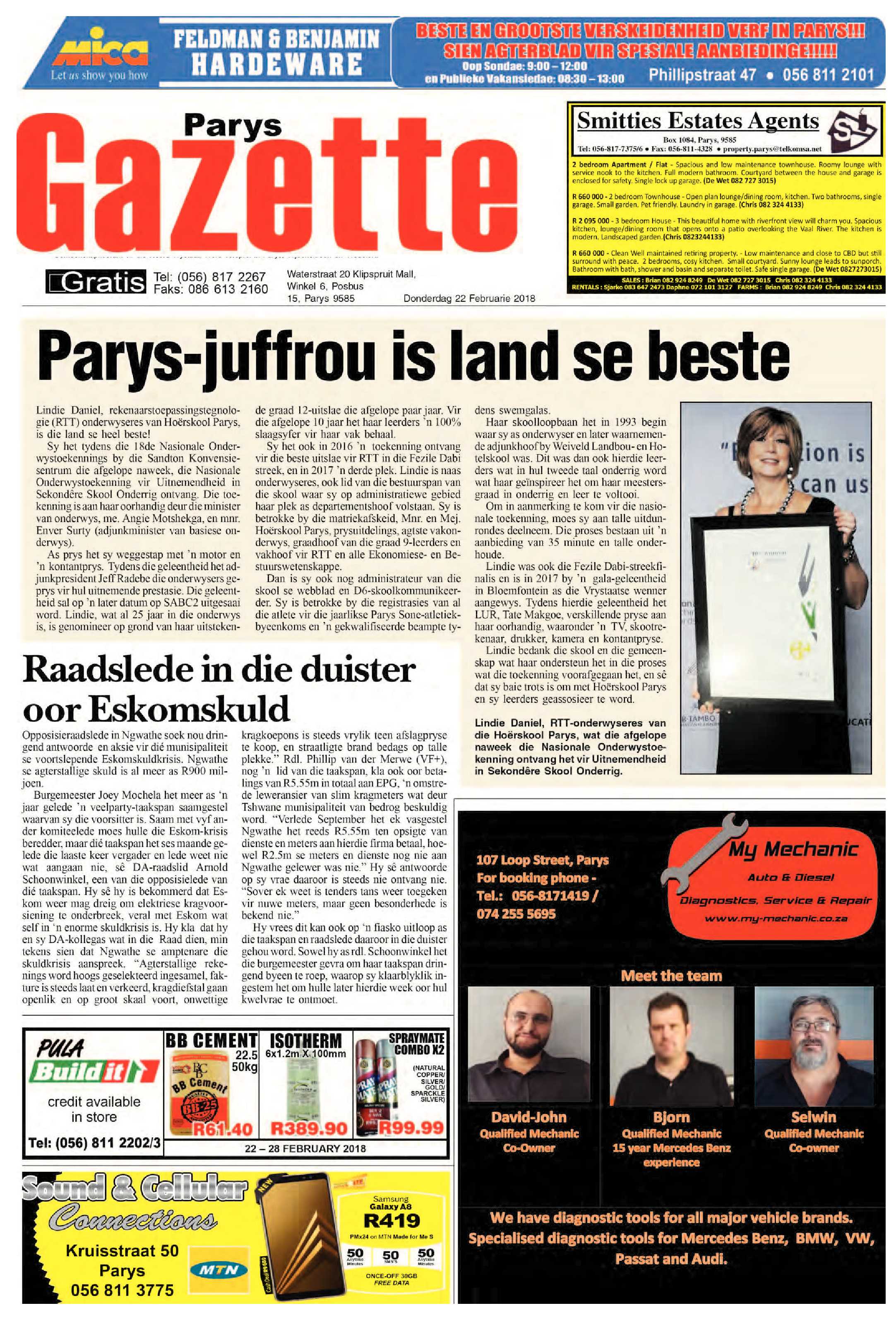 22 Februarie 2018 page 1