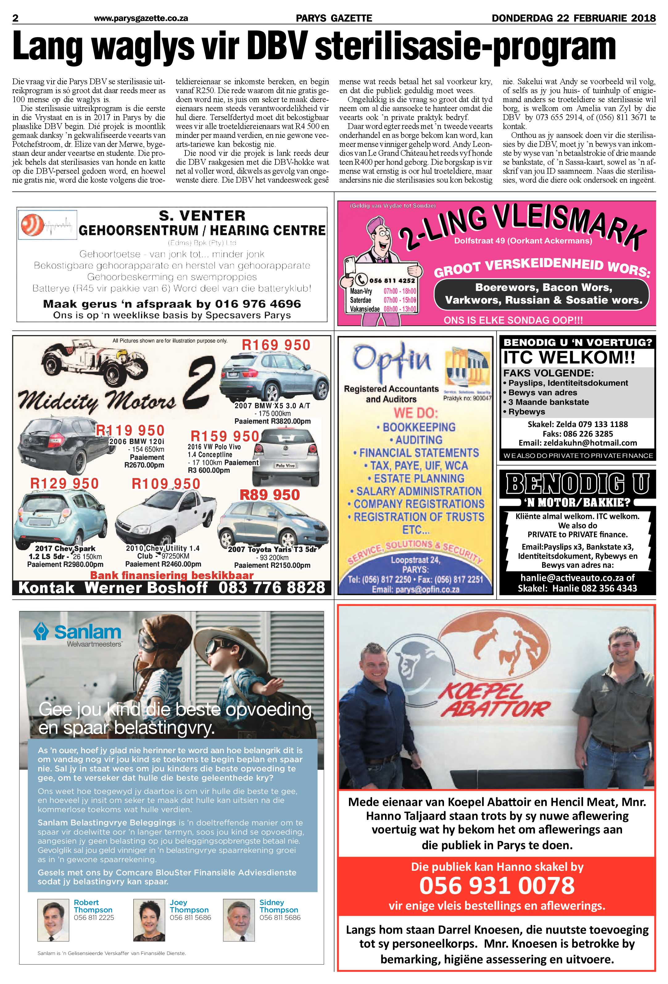 22 Februarie 2018 page 2