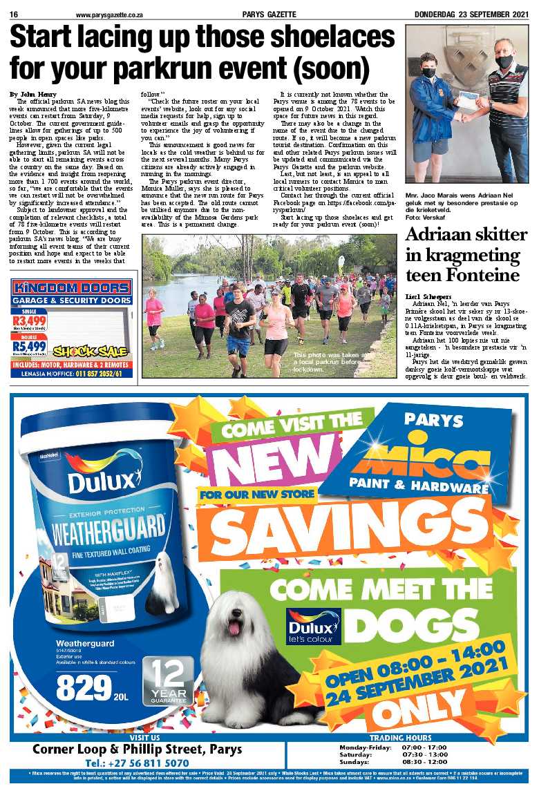 23 September 2021 page 16