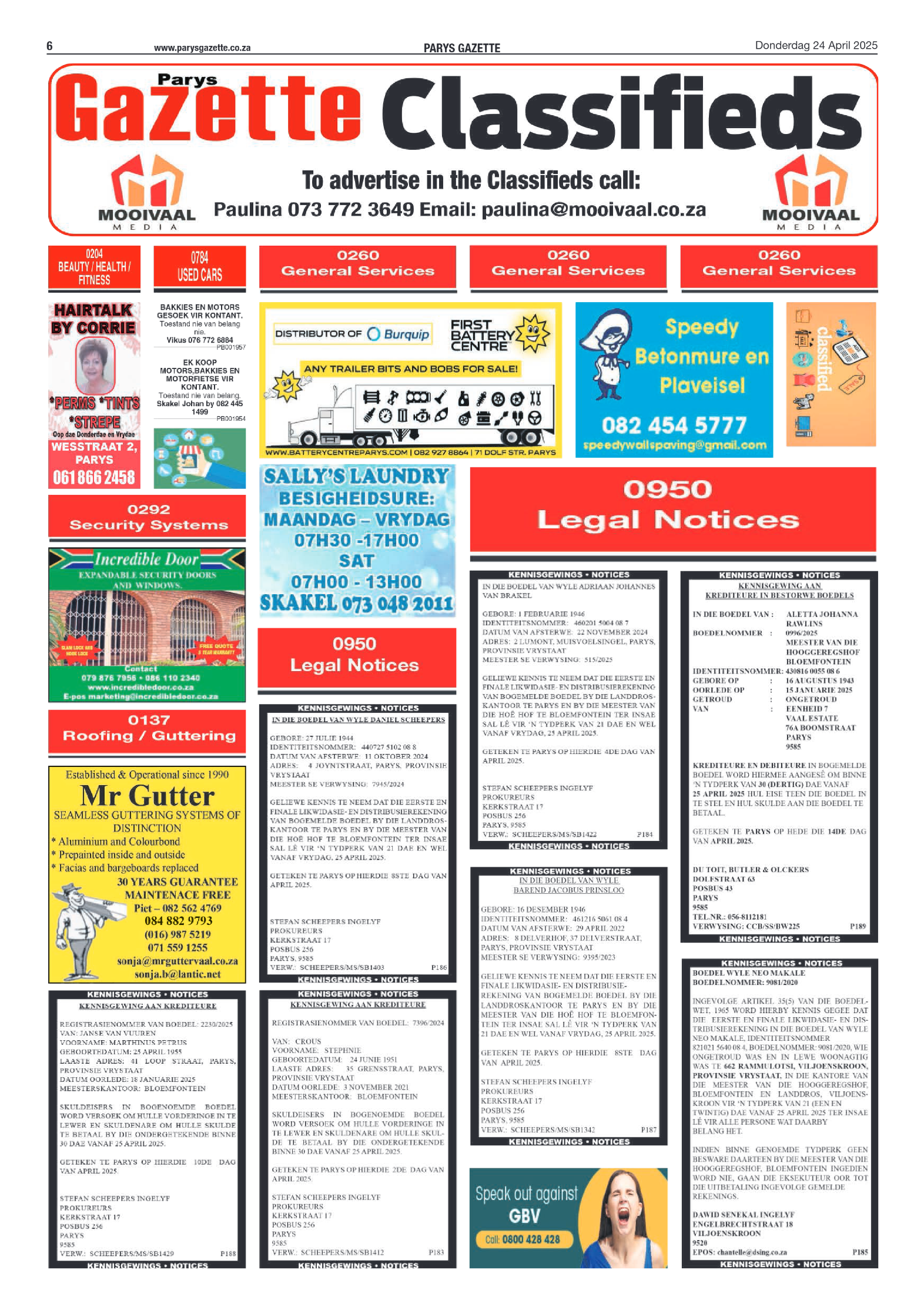 24 April 2025 page 6