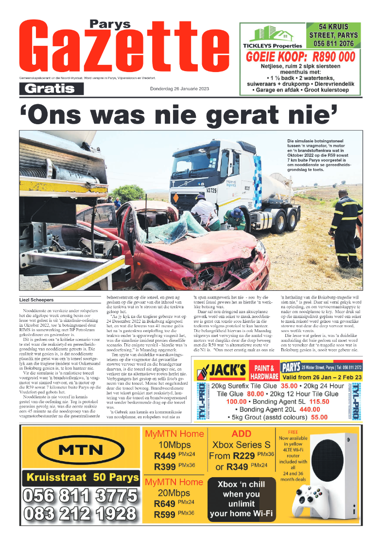26 Januarie page 1