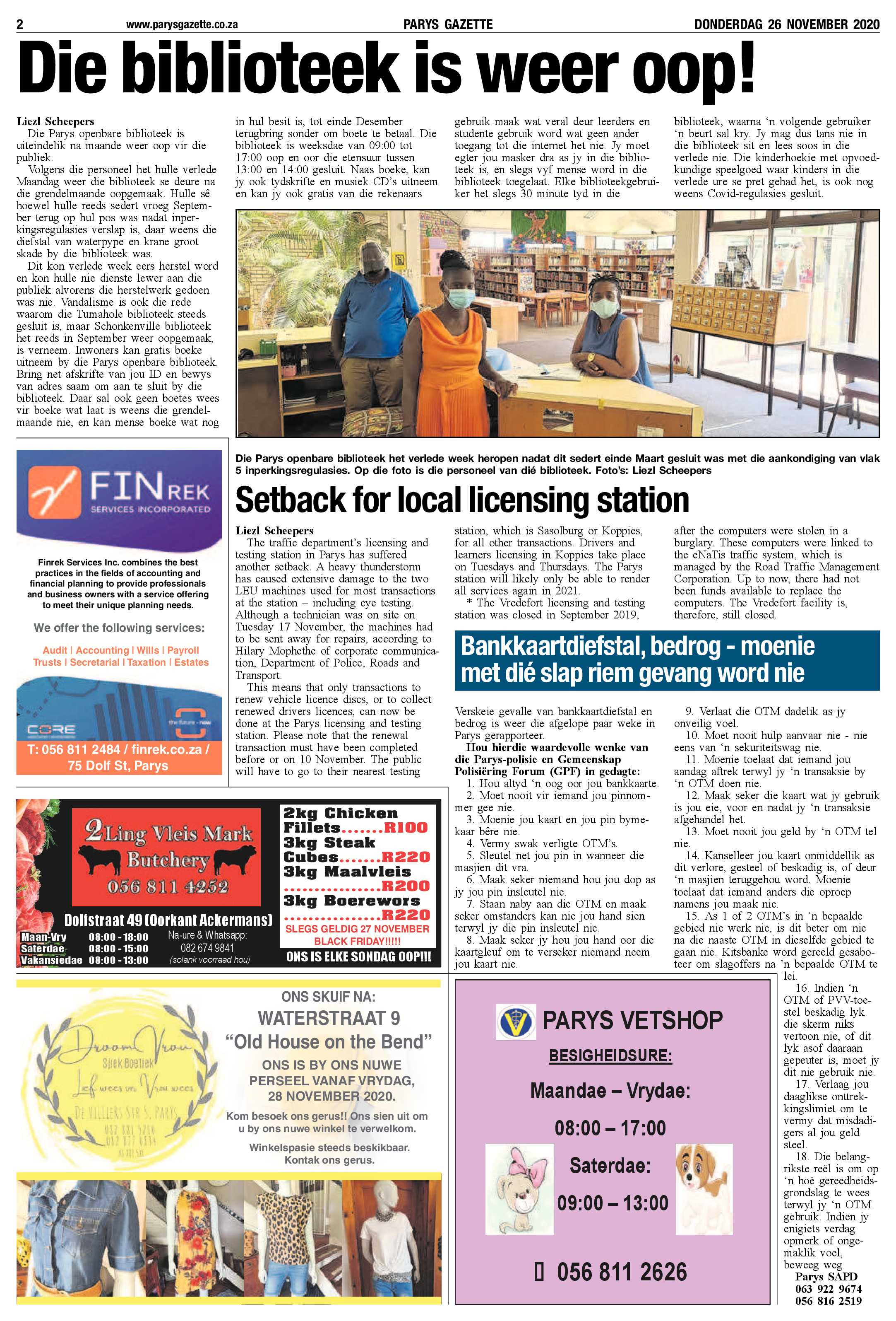 26 November 2020 page 2