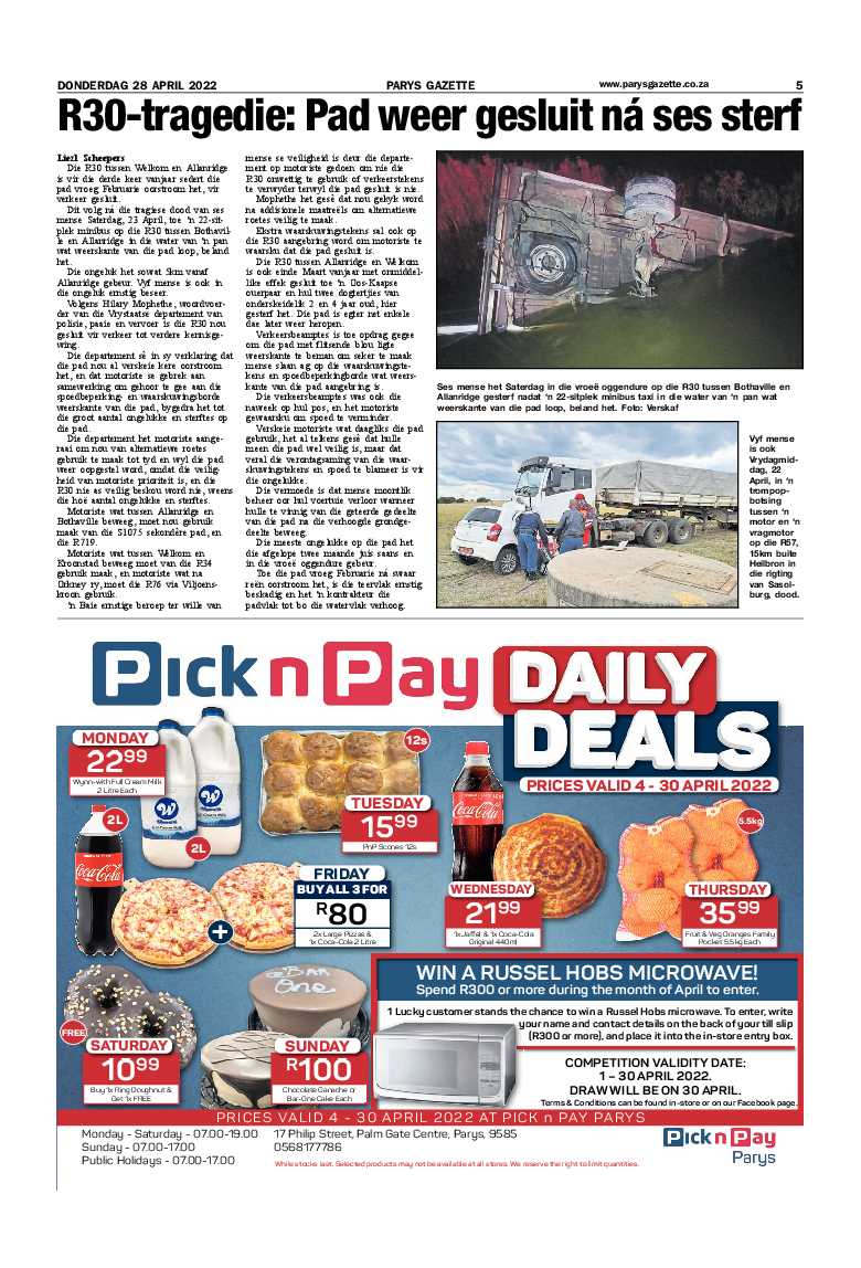 28 April 2022 page 5