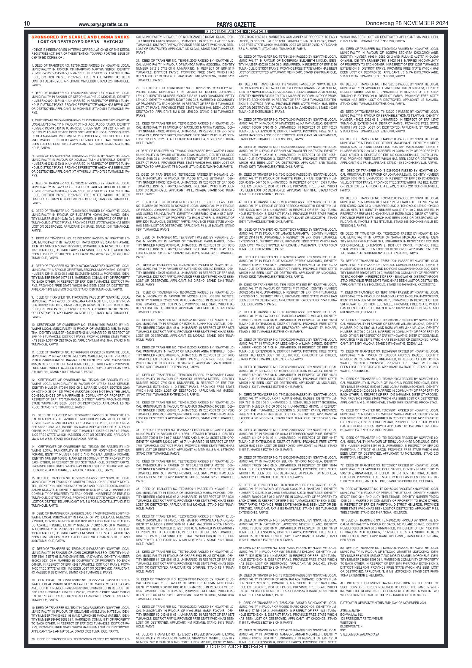 28 November 2024 page 10