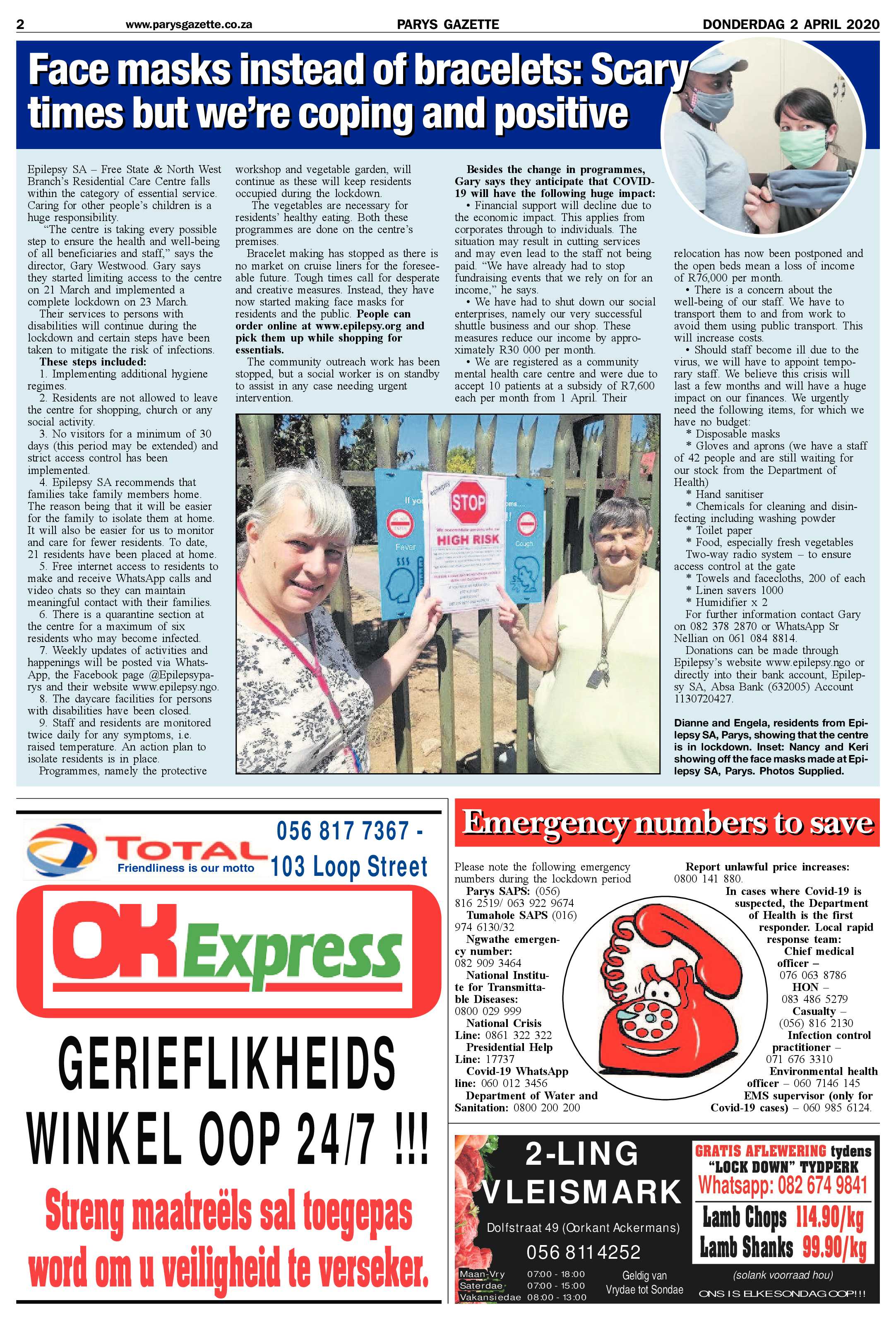 2 April 2020 page 2
