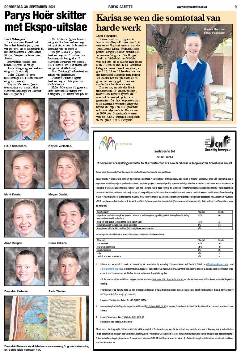 30 September 2021 page 9