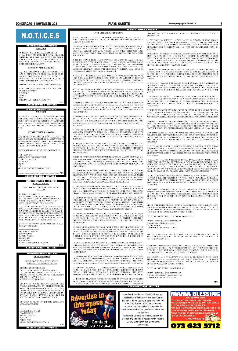 4 November 2021 page 7