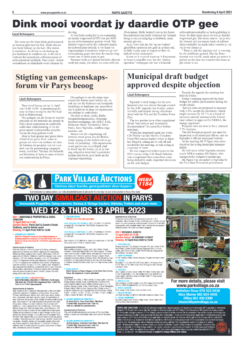 6 April 2023 page 6