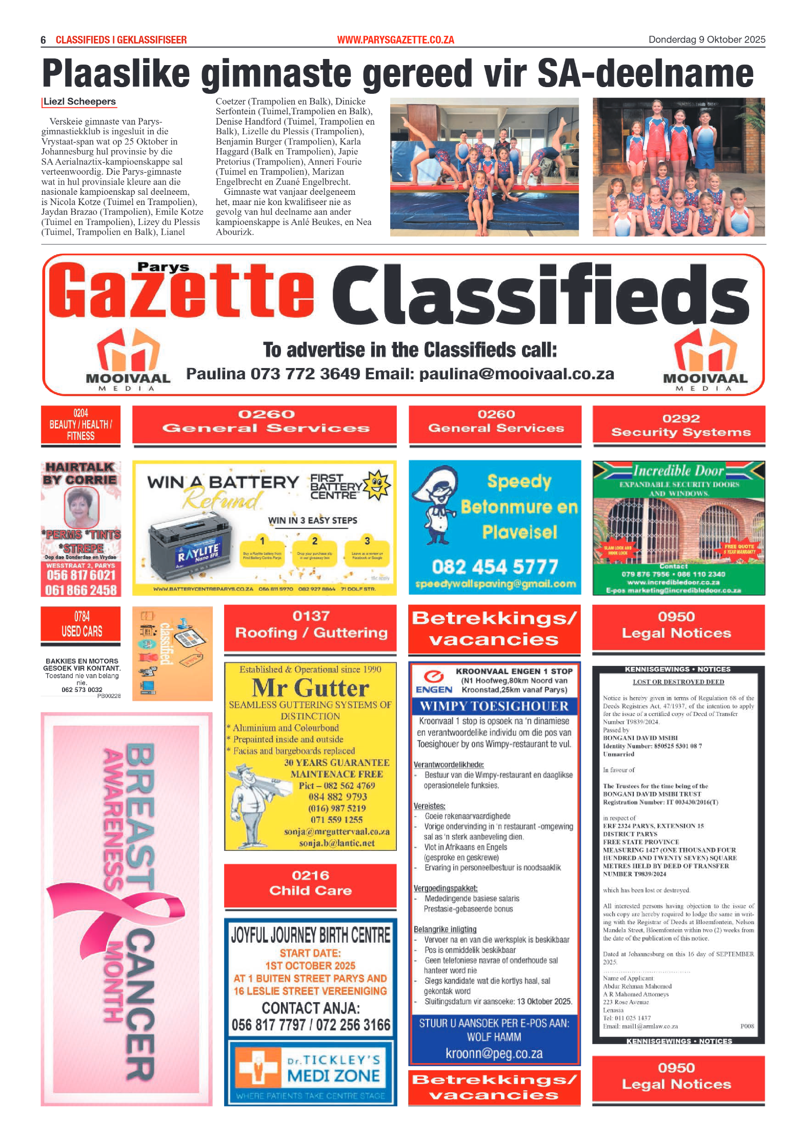 9 Oktober 2025 page 6