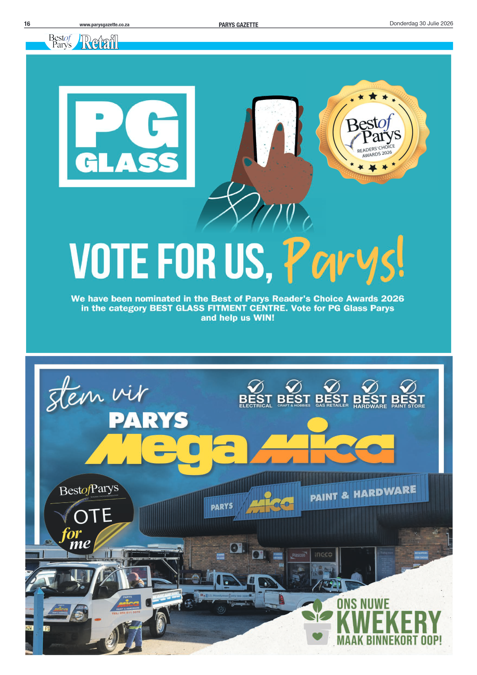 Best of Parys 2026 – Nominees page 10