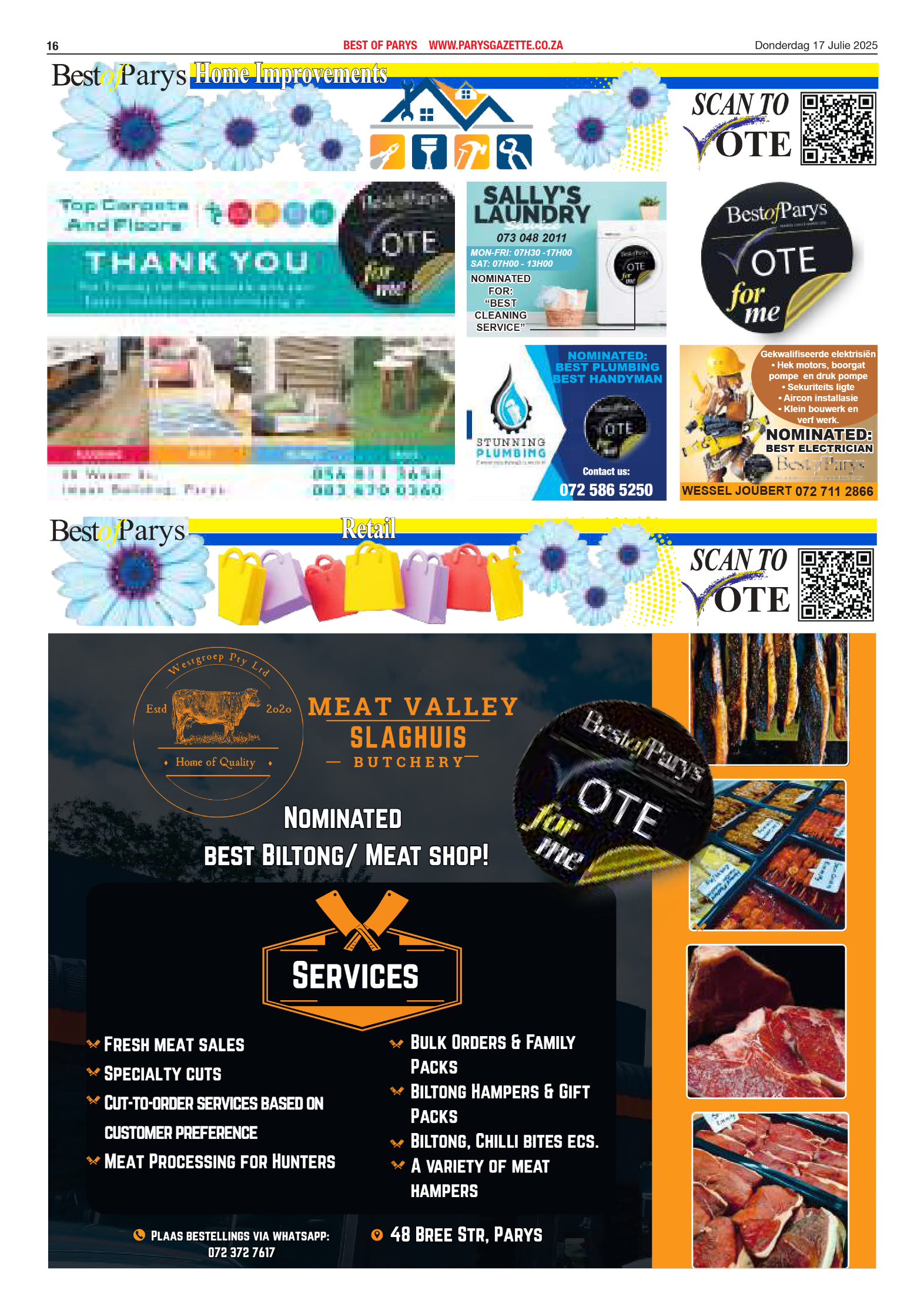 Best of Parys Nominations page 12