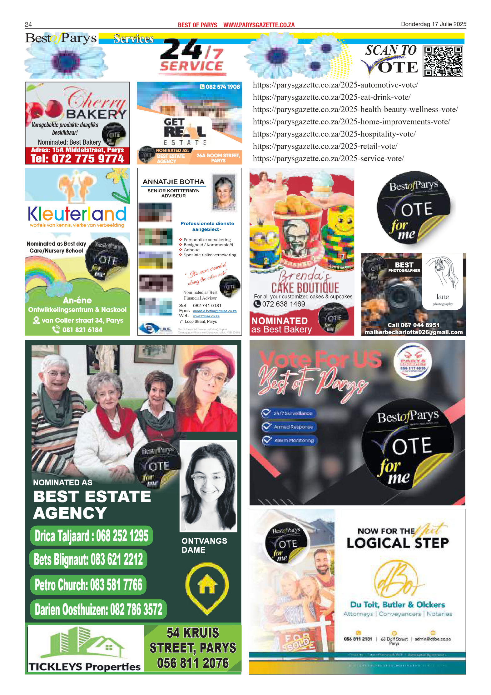 Best of Parys Nominations page 20