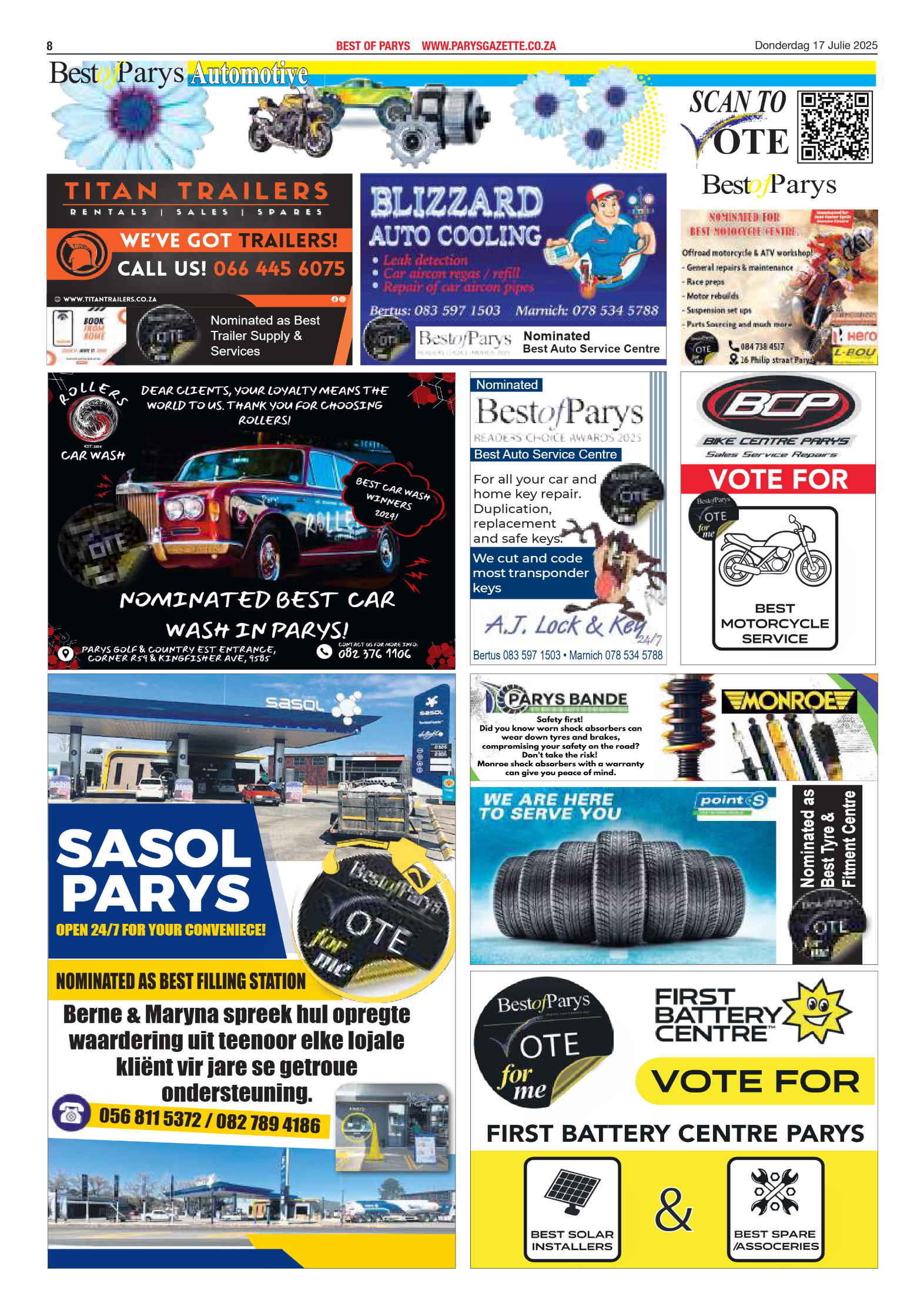 Best of Parys Nominations page 4