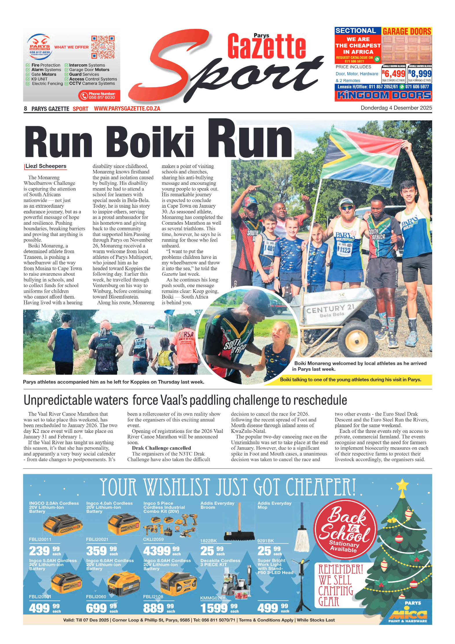 PARYS GAZETTE 4 Desember 2025 page 8