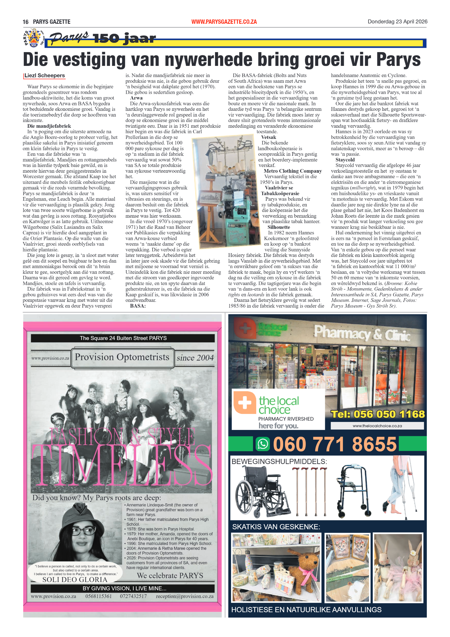 Parys 150 Jaar page 10