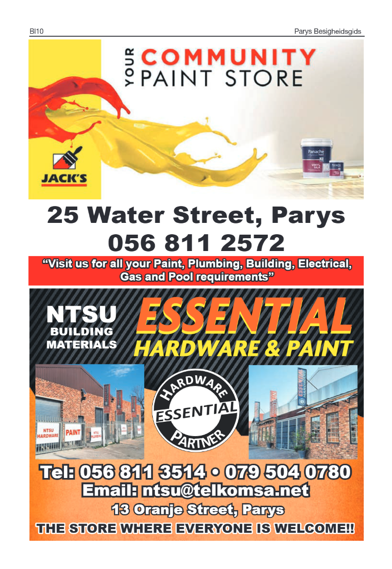 Parys Besigheidsgids 2023 page 10