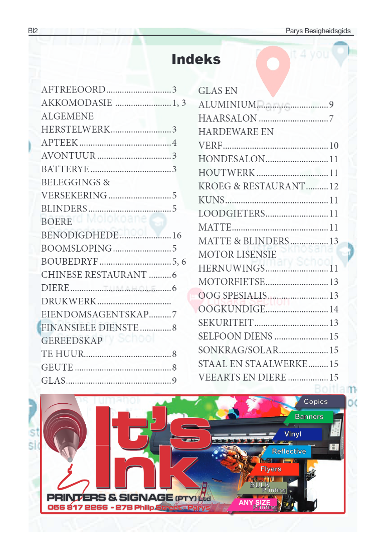 Parys Besigheidsgids 2023 page 2