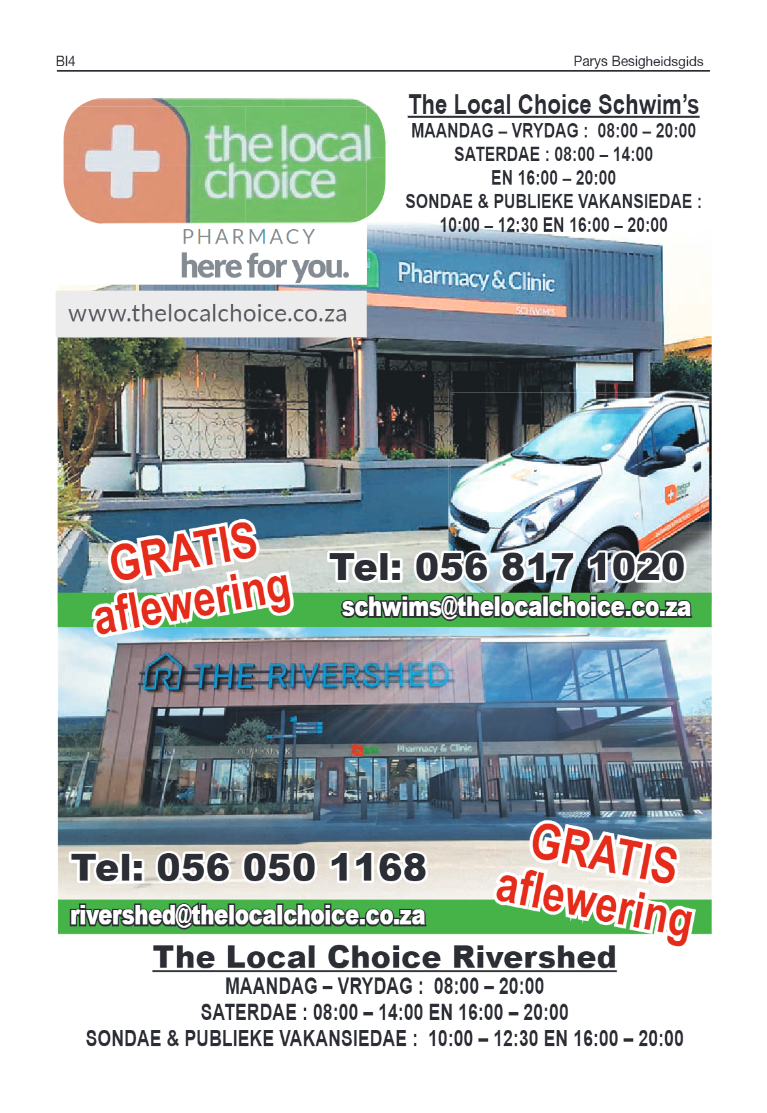 Parys Besigheidsgids 2023 page 4