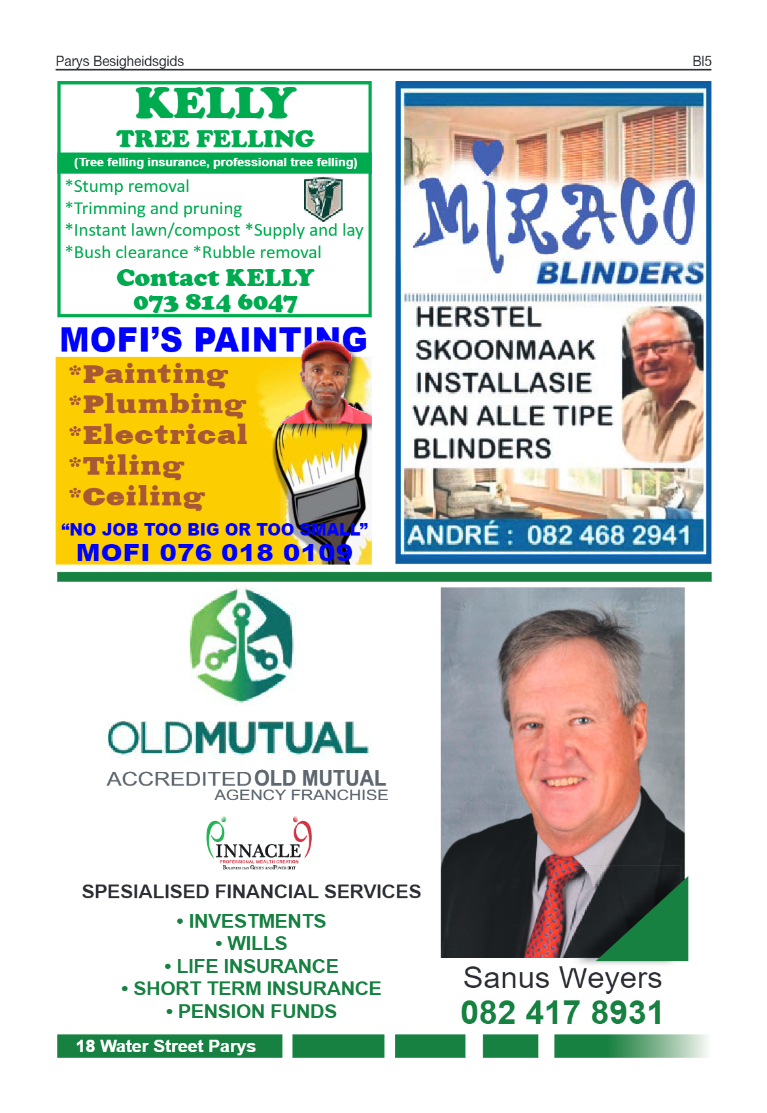 Parys Besigheidsgids 2023 page 5