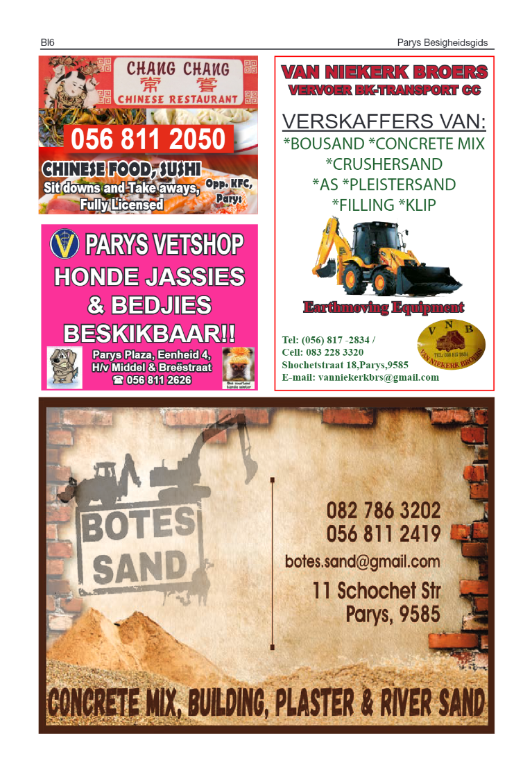 Parys Besigheidsgids 2023 page 6