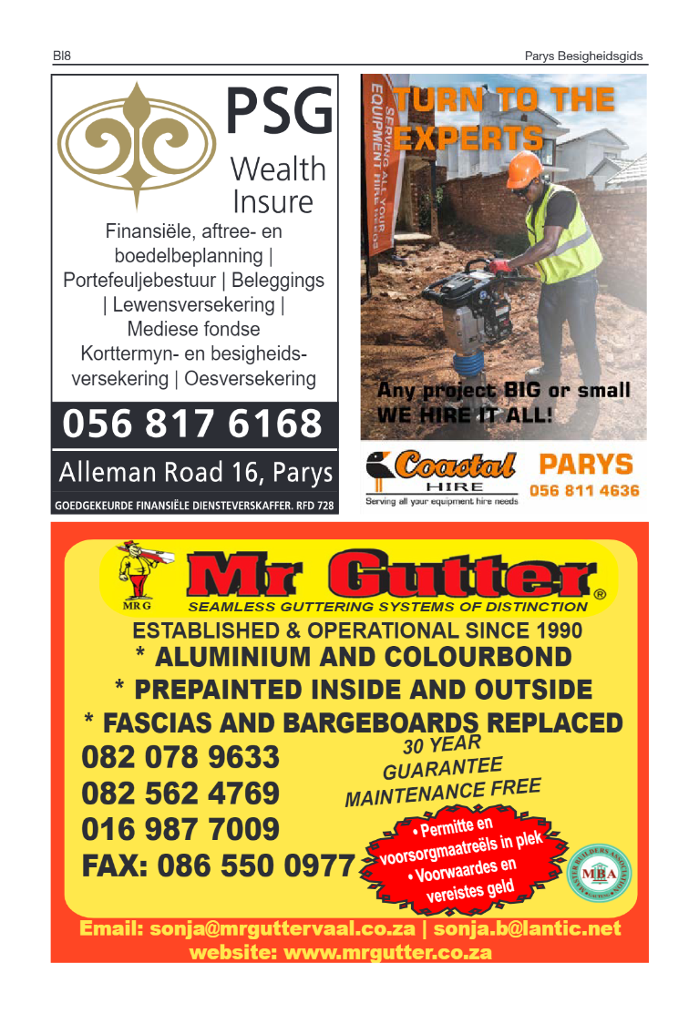 Parys Besigheidsgids 2023 page 8