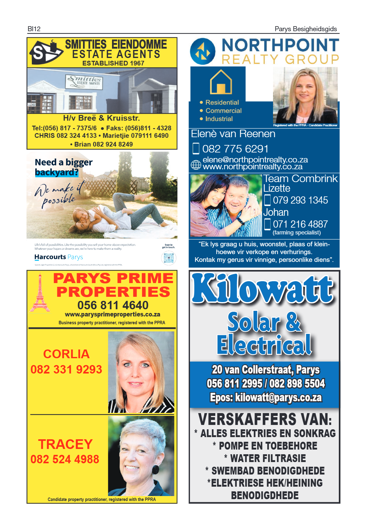 Parys Besigheidsgids 2025 page 12