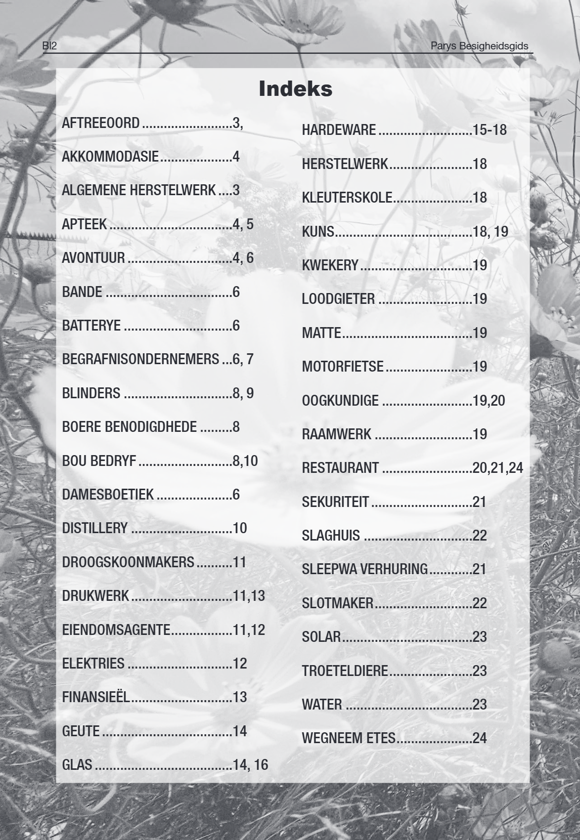 Parys Besigheidsgids 2025 page 2
