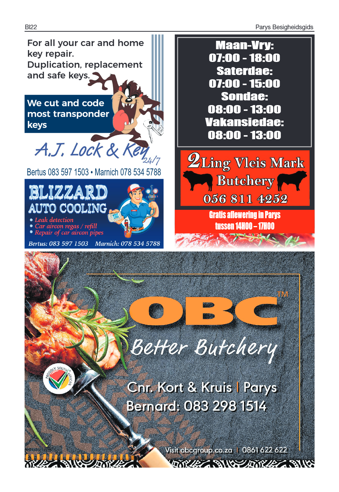 Parys Besigheidsgids 2025 page 22