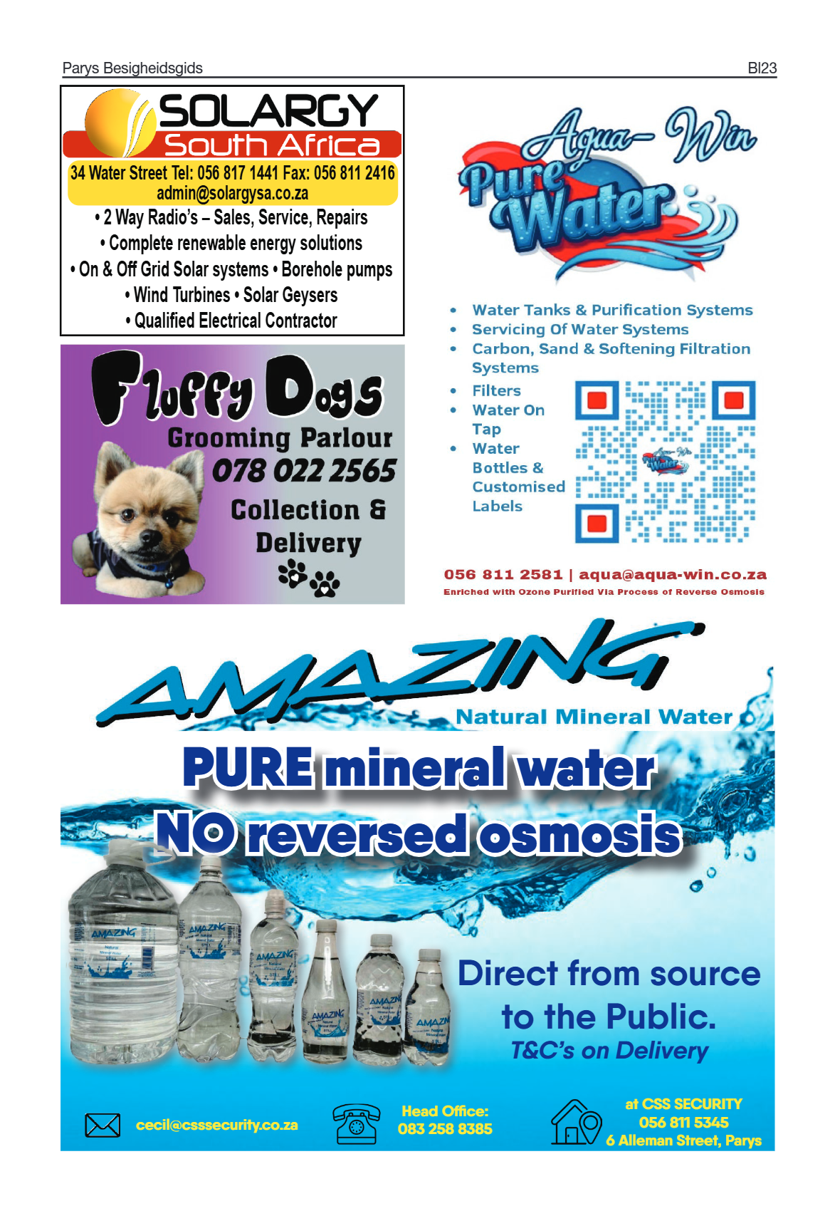 Parys Besigheidsgids 2025 page 23