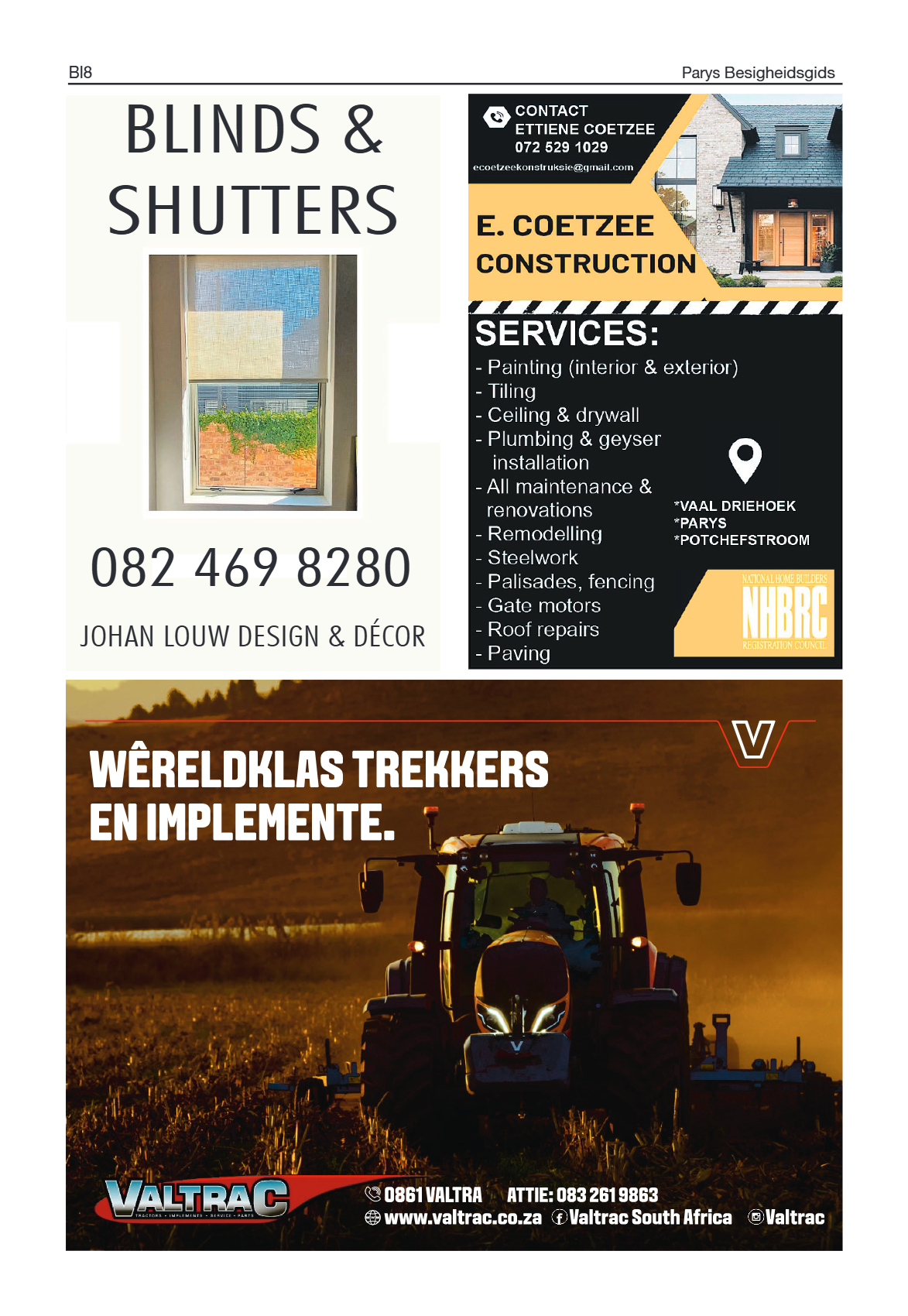 Parys Besigheidsgids 2025 page 8