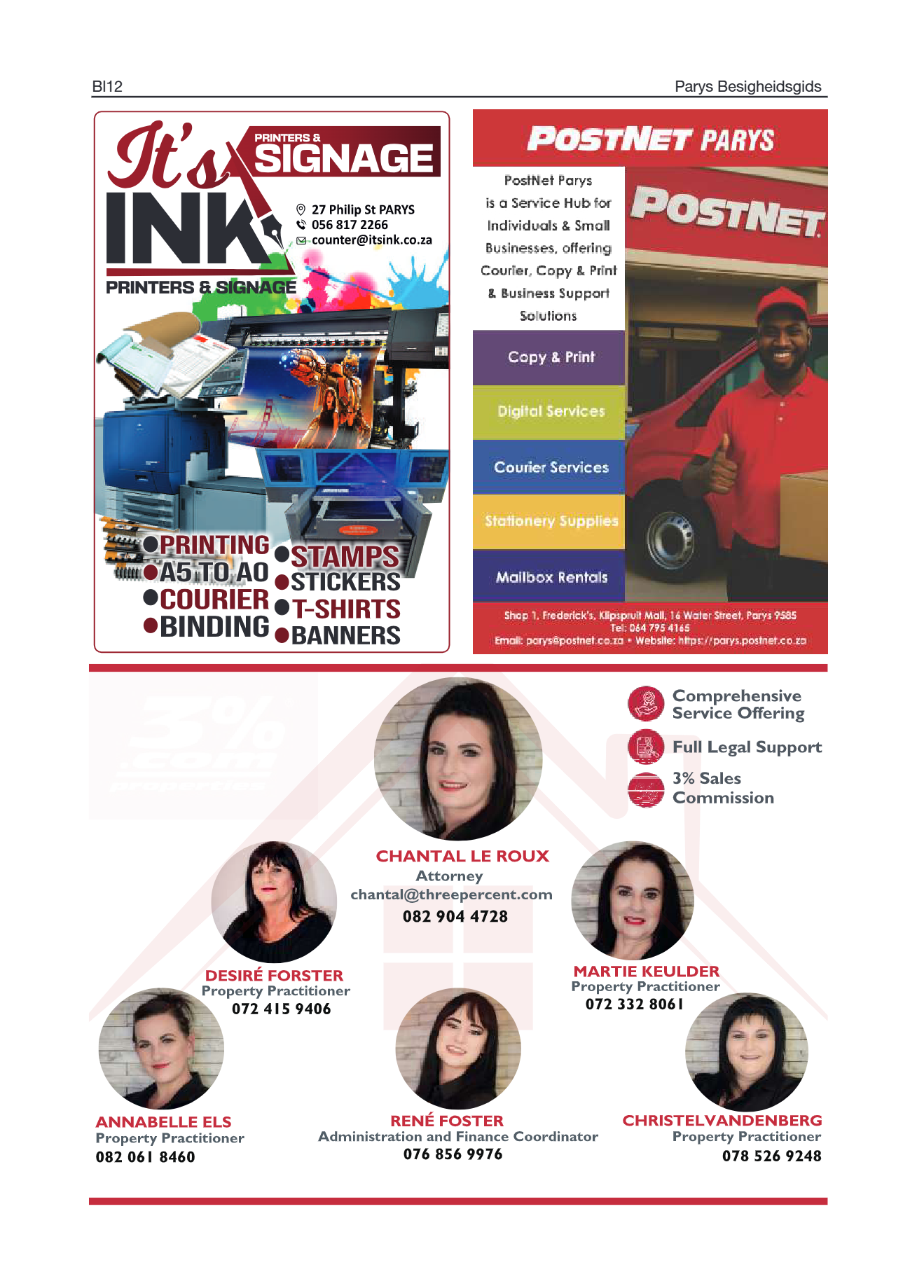 Parys Besigheidsgids 2026 page 12