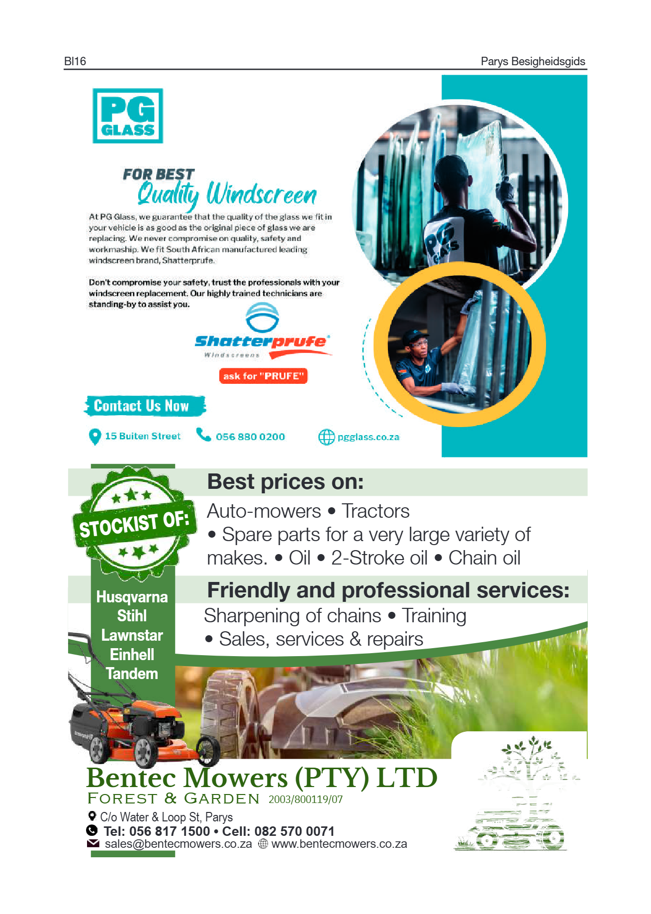 Parys Besigheidsgids 2026 page 16