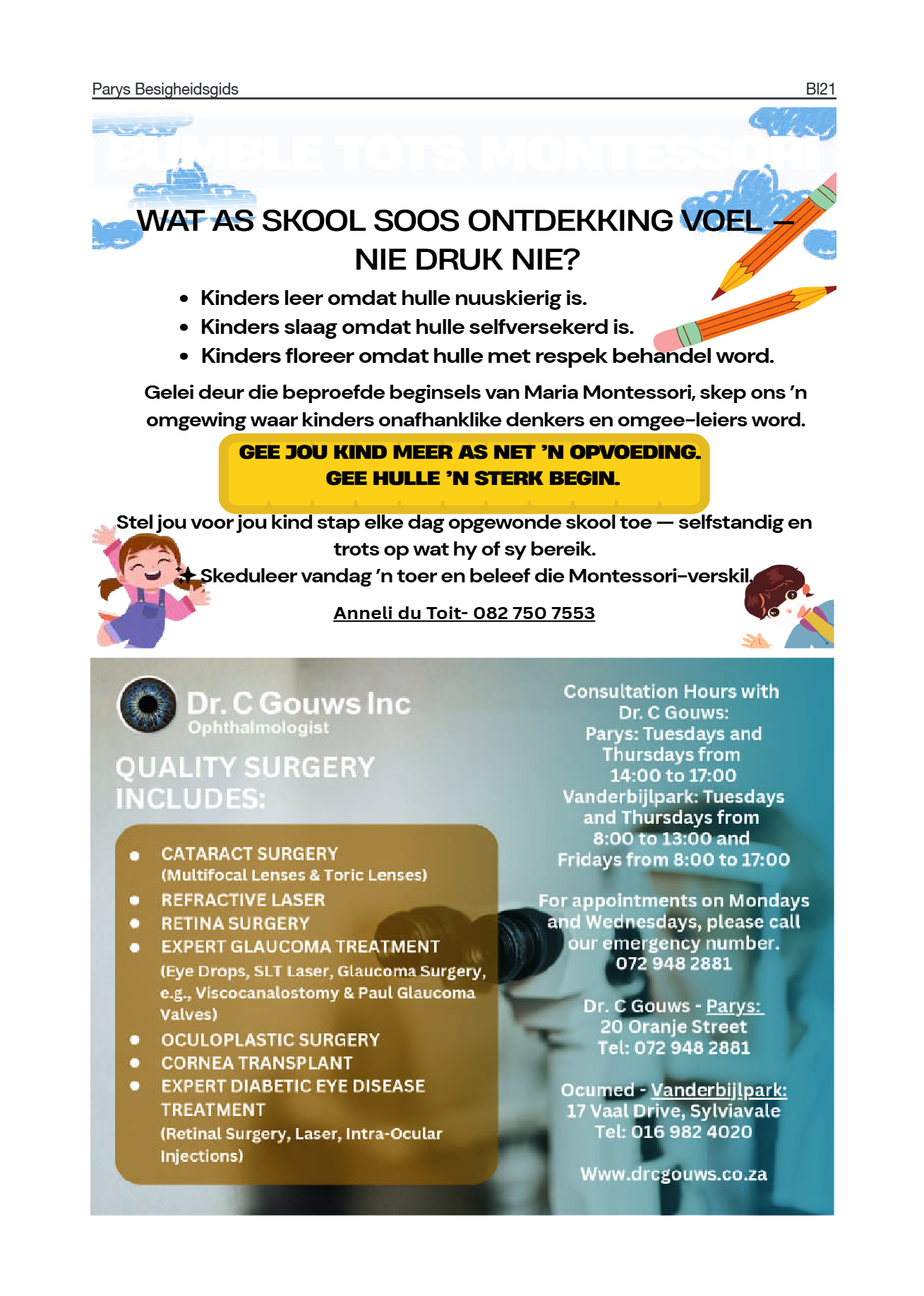 Parys Besigheidsgids 2026 page 21