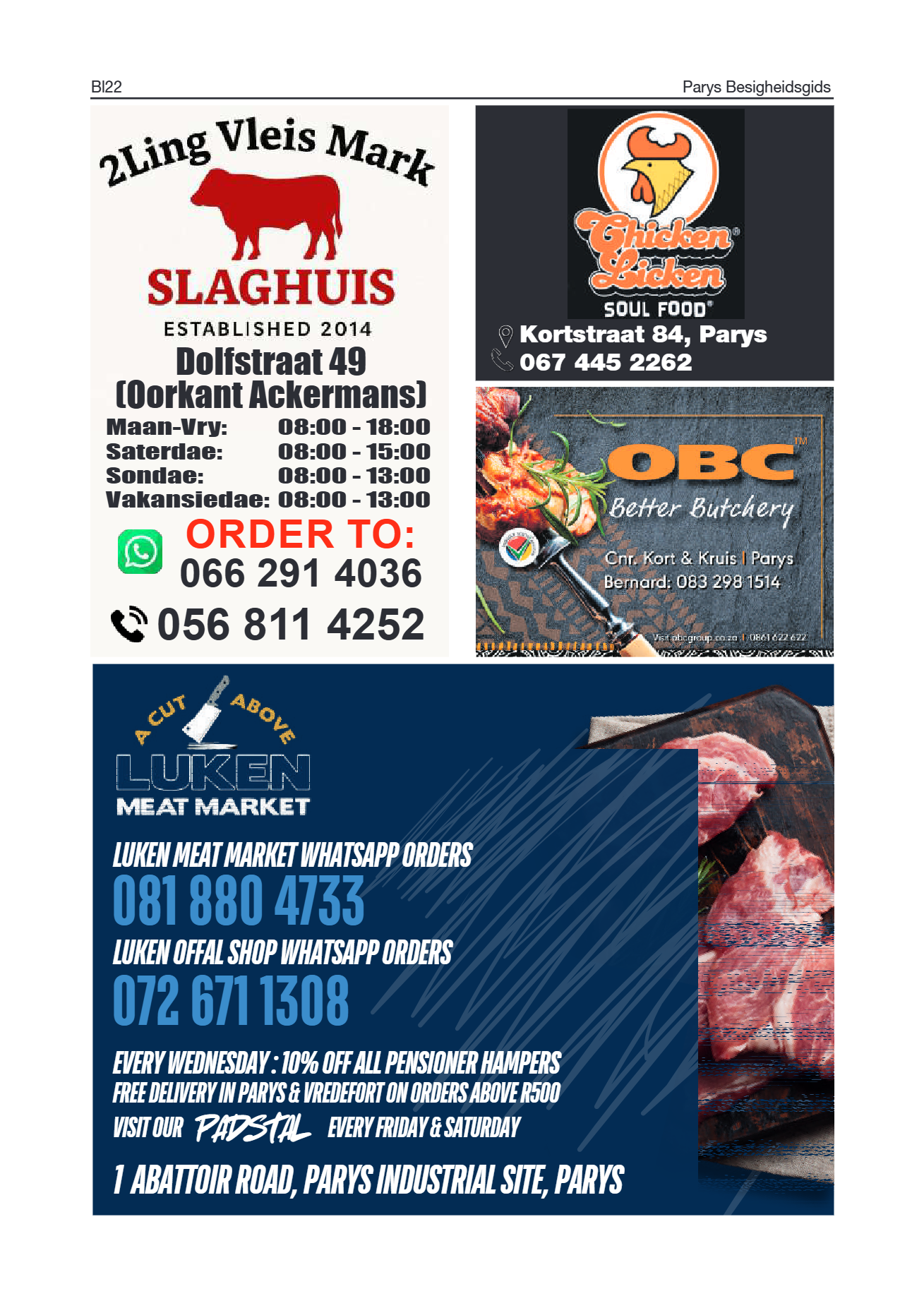 Parys Besigheidsgids 2026 page 22