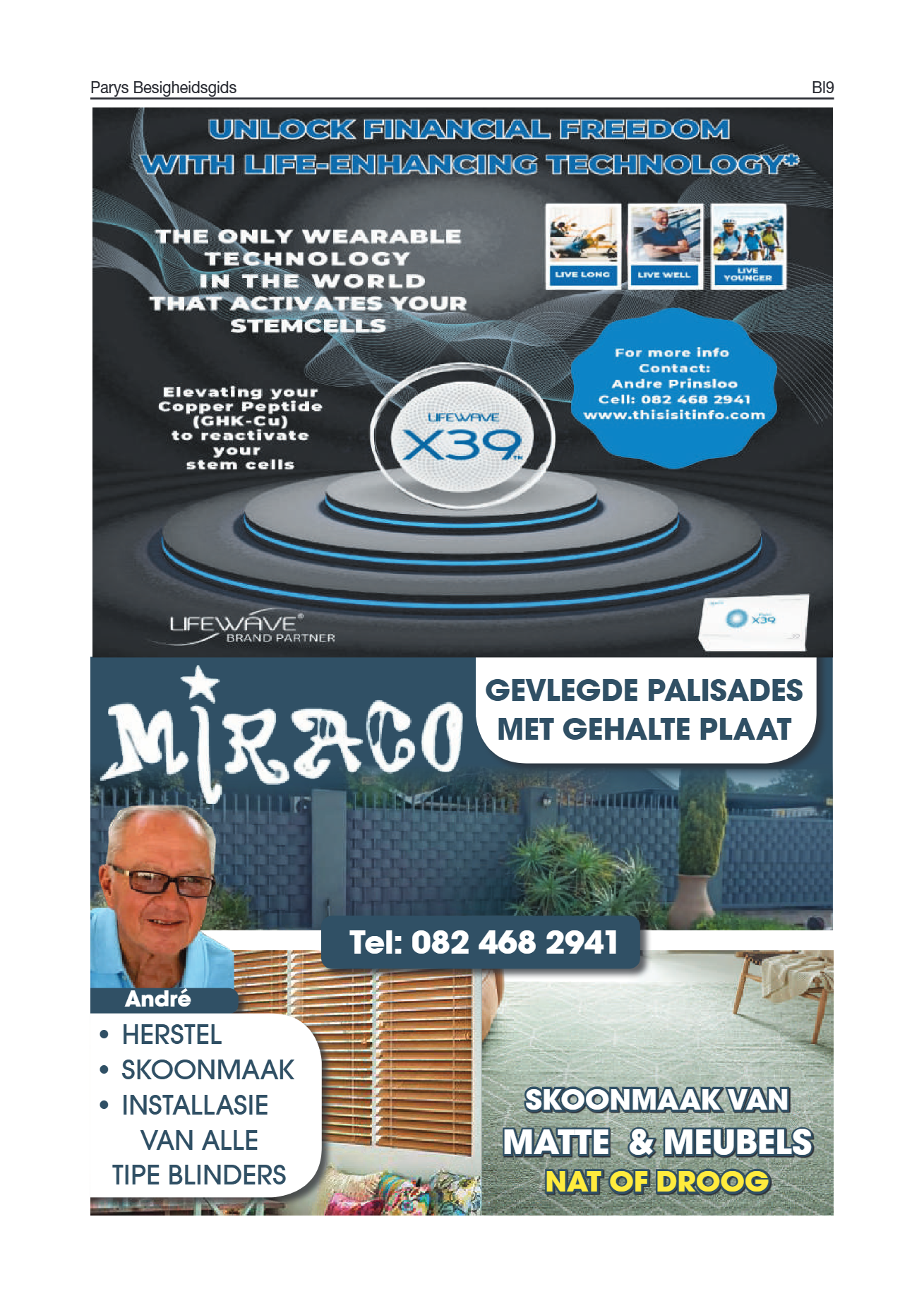 Parys Besigheidsgids 2026 page 9