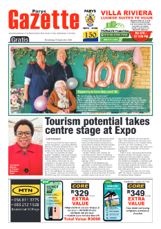 Parys Gazette – 10 September 2026
