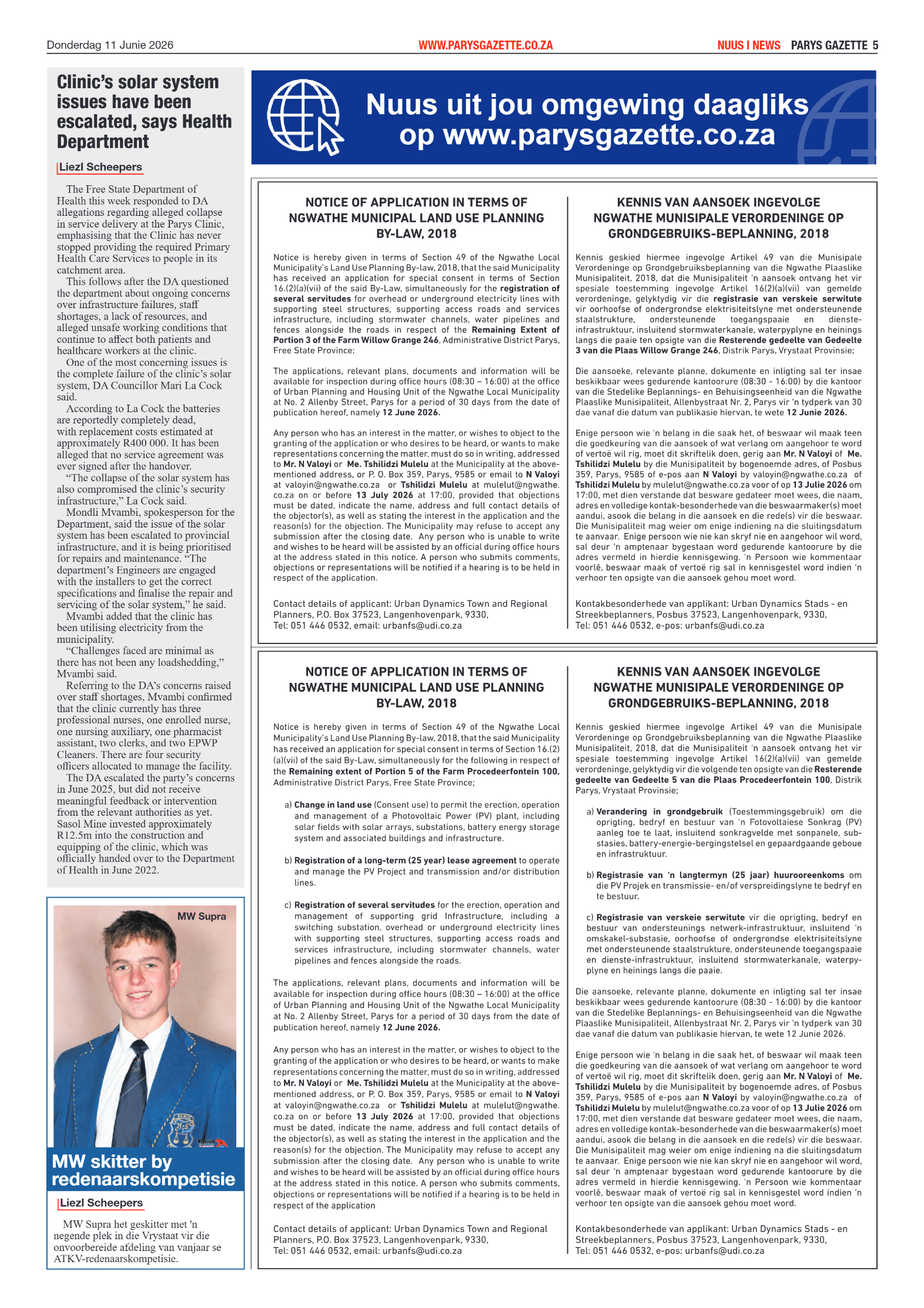 Parys Gazette – 11 Junie 2026 page 5
