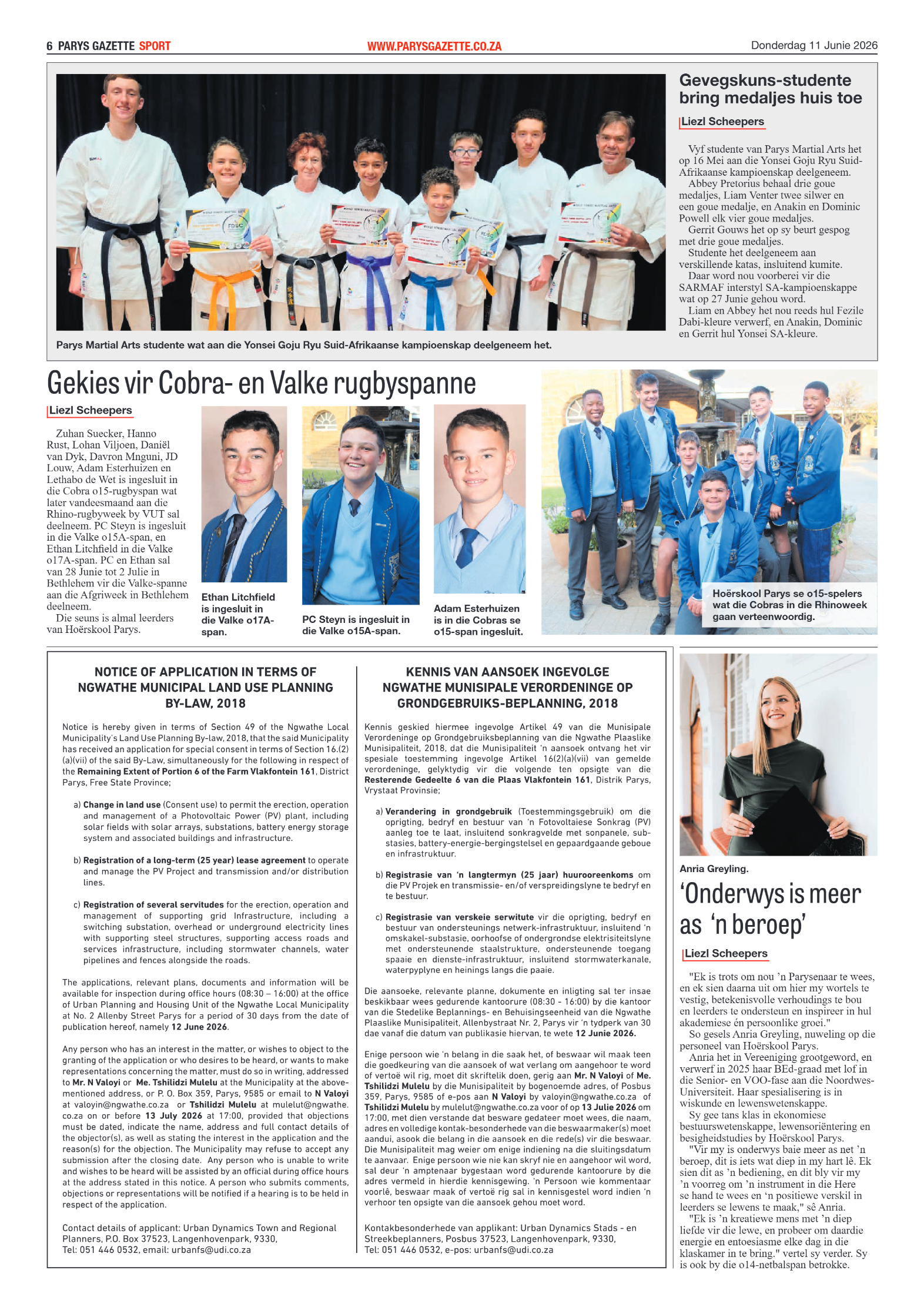 Parys Gazette – 11 Junie 2026 page 6