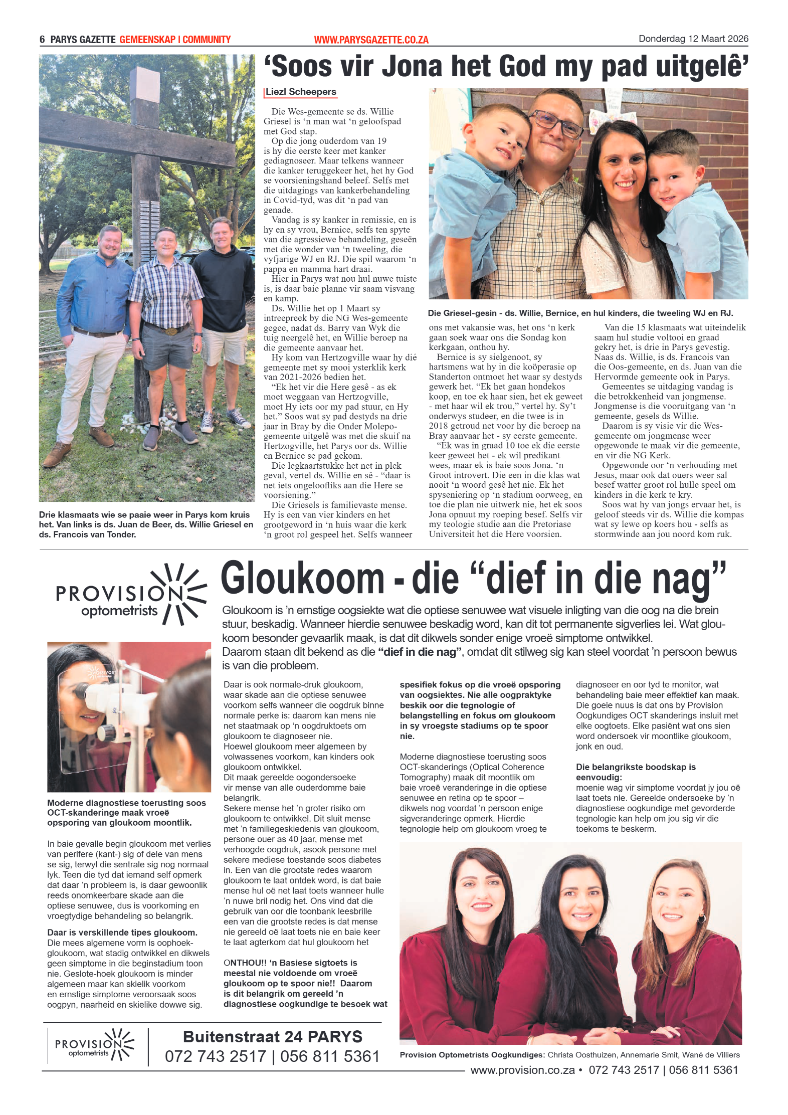 Parys Gazette – 12 Maart 2026 page 6