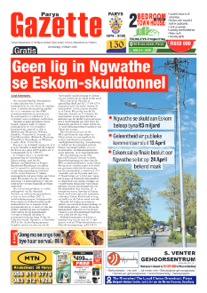 Parys Gazette – 12 Maart 2026