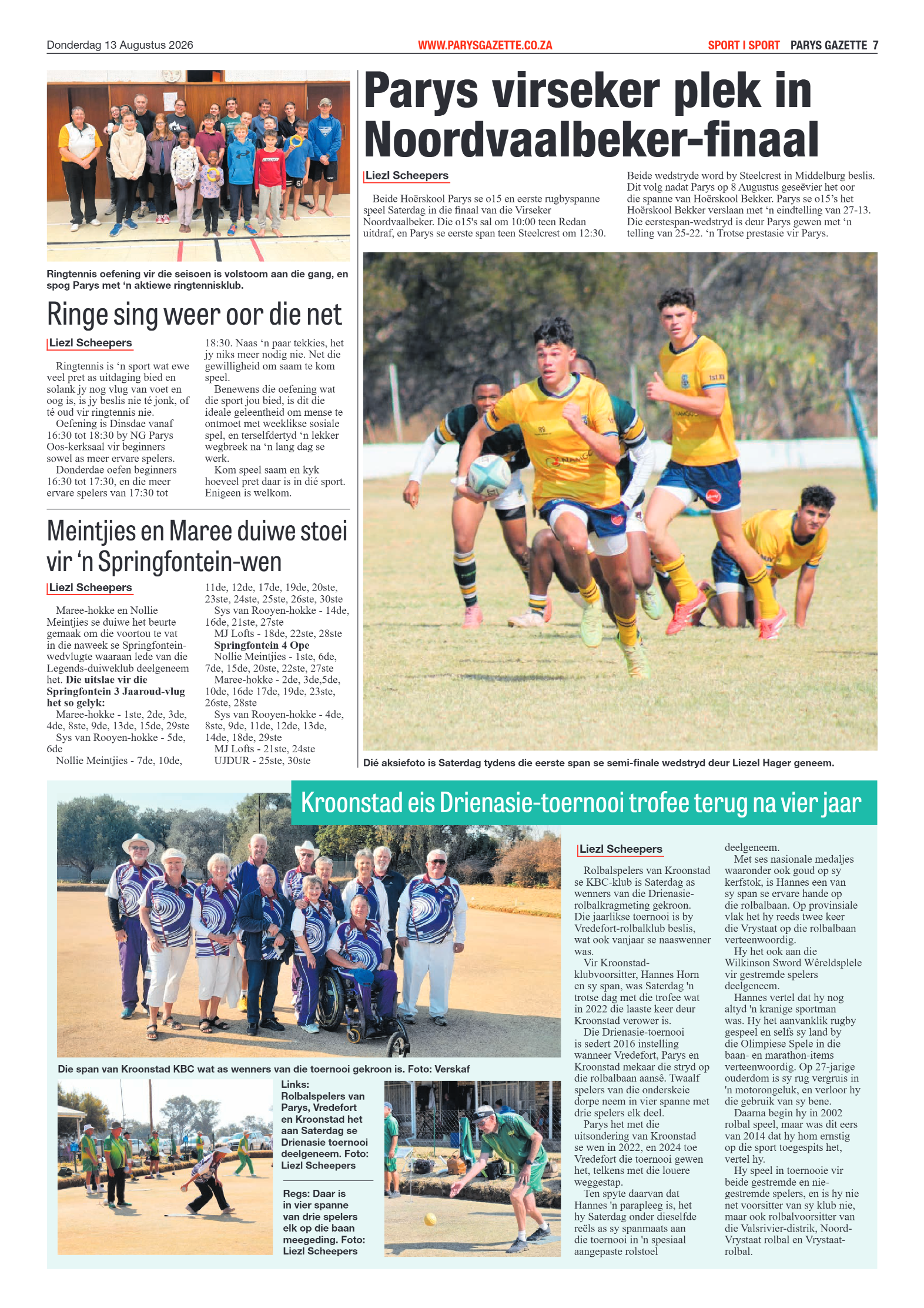 Parys Gazette – 13 Augustus 2026 page 7
