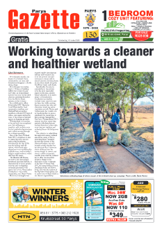 Parys Gazette – 16 Julie 2026